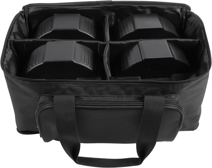 U`King Pak Bag 4 Lichttechnik,40 * 20 * 23.5cm, Wasserdichtes PVC Tragetasche mit 4 Fächern Verwende