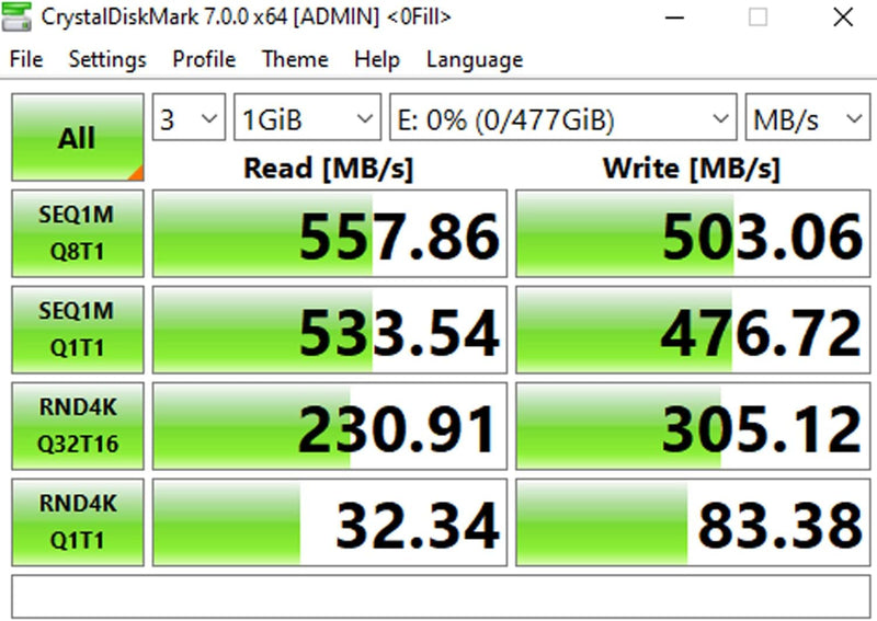 Timetec 512 GB SSD 3D NAND QLC SATA III 6 Gb/s 2,5 Zoll 7 mm(0,28 Zoll) Lesegeschwindigkeit Bis zu 5