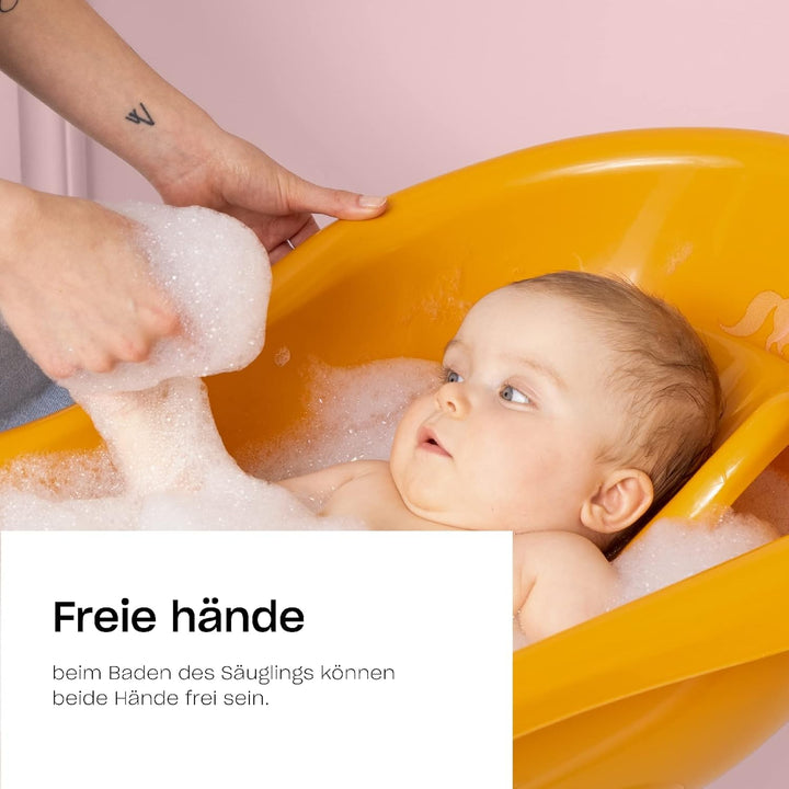 Hylat Baby Badewanneneinsatz Baby - wertvolle Badehilfe für Säuglinge und Babys von Geburt bis ca. 6