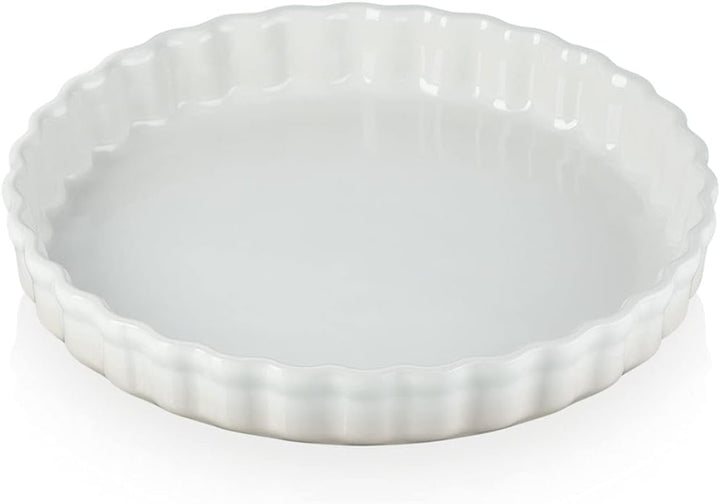 Le Creuset Tarteform aus Steinzeug, 28 cm, 2.1 Liter, Meringue, 71120287160001 Meringue 28 cm, Merin