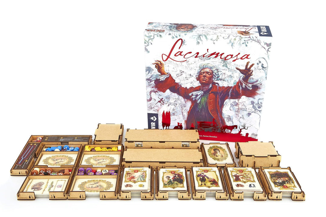 docsmagic.de Organizer Insert for Lacrimosa Box - Einsatz Laacrimosa, Laacrimosa