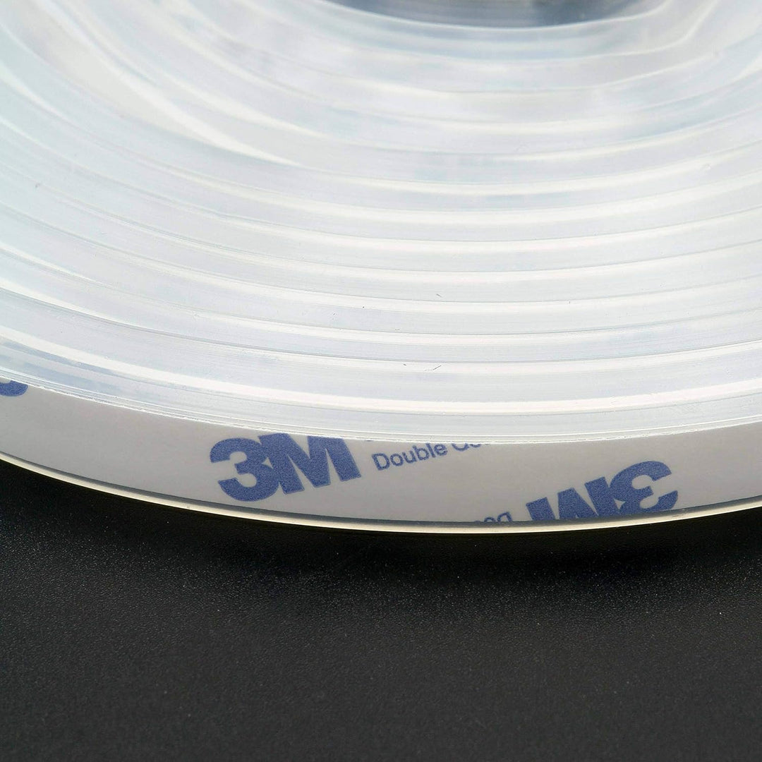Schmutzlippe Silikon 4,5m lang 4 Lamellen für Glas-Boden-Platte Boden unter KaminofenStaubfrei 3-4mm