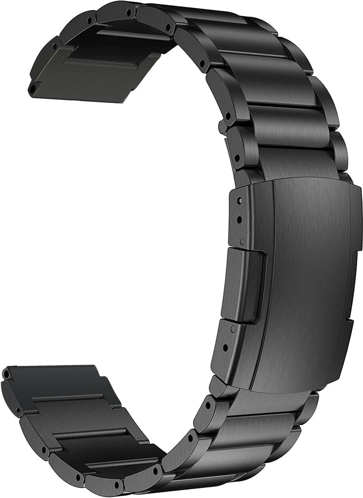 MaKTech Titanband,20mm Leichtes Metallglieder Armband,für Samsung Galaxy Watch 7 FE 6 5 4,40/42/43/4