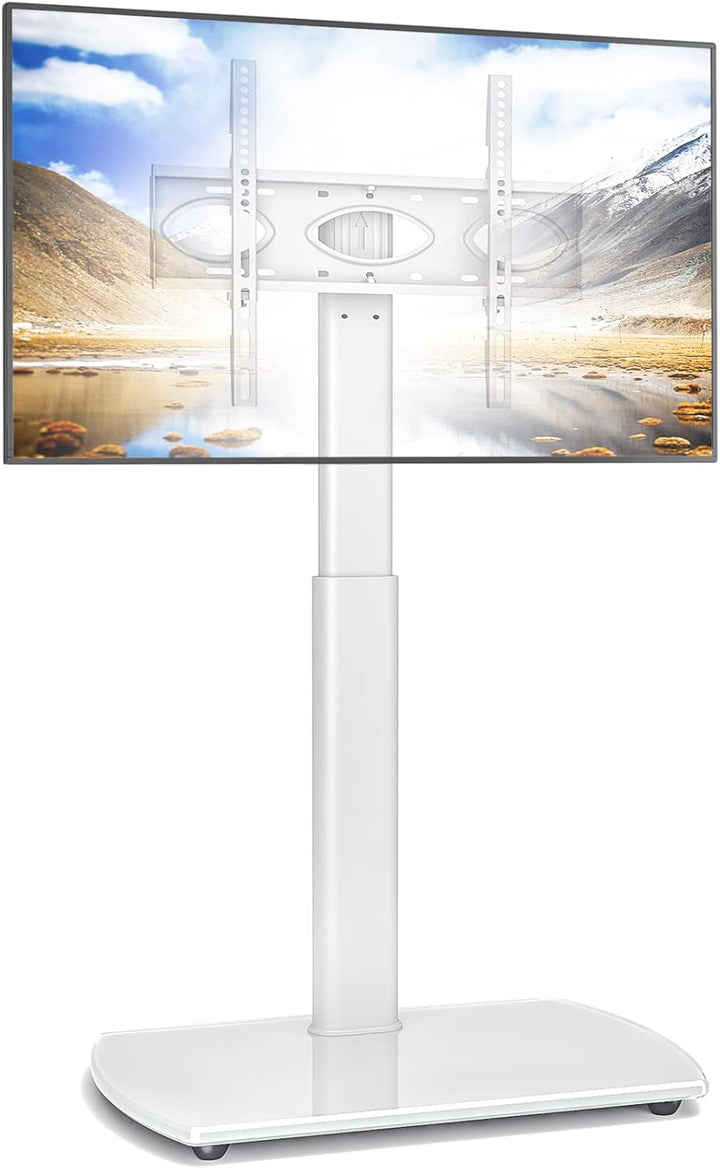 RFIVER TV Ständer mit Schwenkbar Halterung Fernsehständer für 32 bis 65 Zoll Flach & Curved Fernsehe