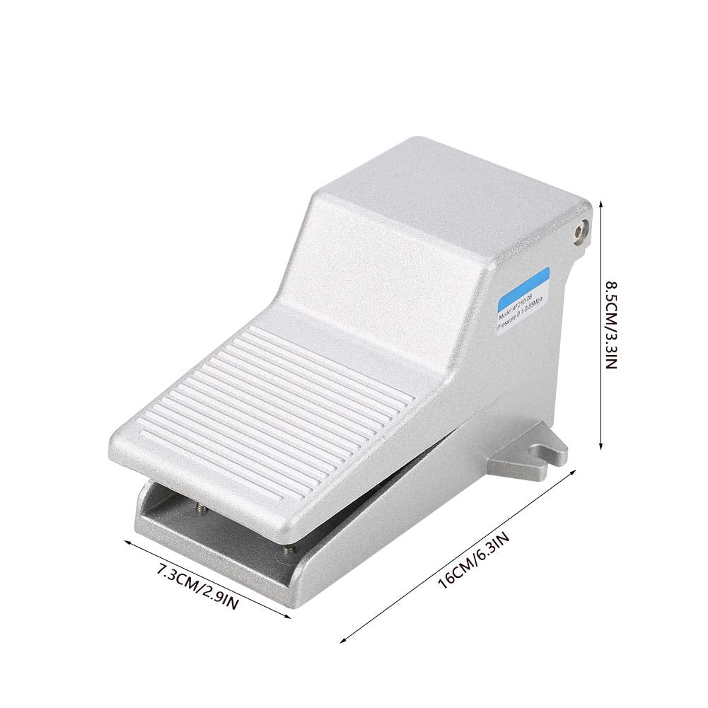 G1 / 4"Pneumatisches Fussventil, Pneumatisches Steuerventil Handventil 4F210-08 5/2-Wege-Kolbentyp A