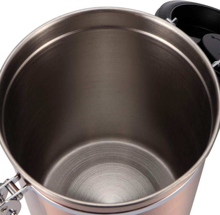 Edelstahl-Kaffeekanister, 50,7 Unzen luftdichte Vorratsbehälter für Lebensmittel Küchenkanister für