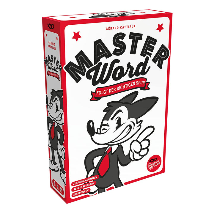 Le Scorpion Masqué | Master Word | Partyspiel | Ratespiel | 2-6 Spieler | Ab 12+ Jahren | 15+ Minute