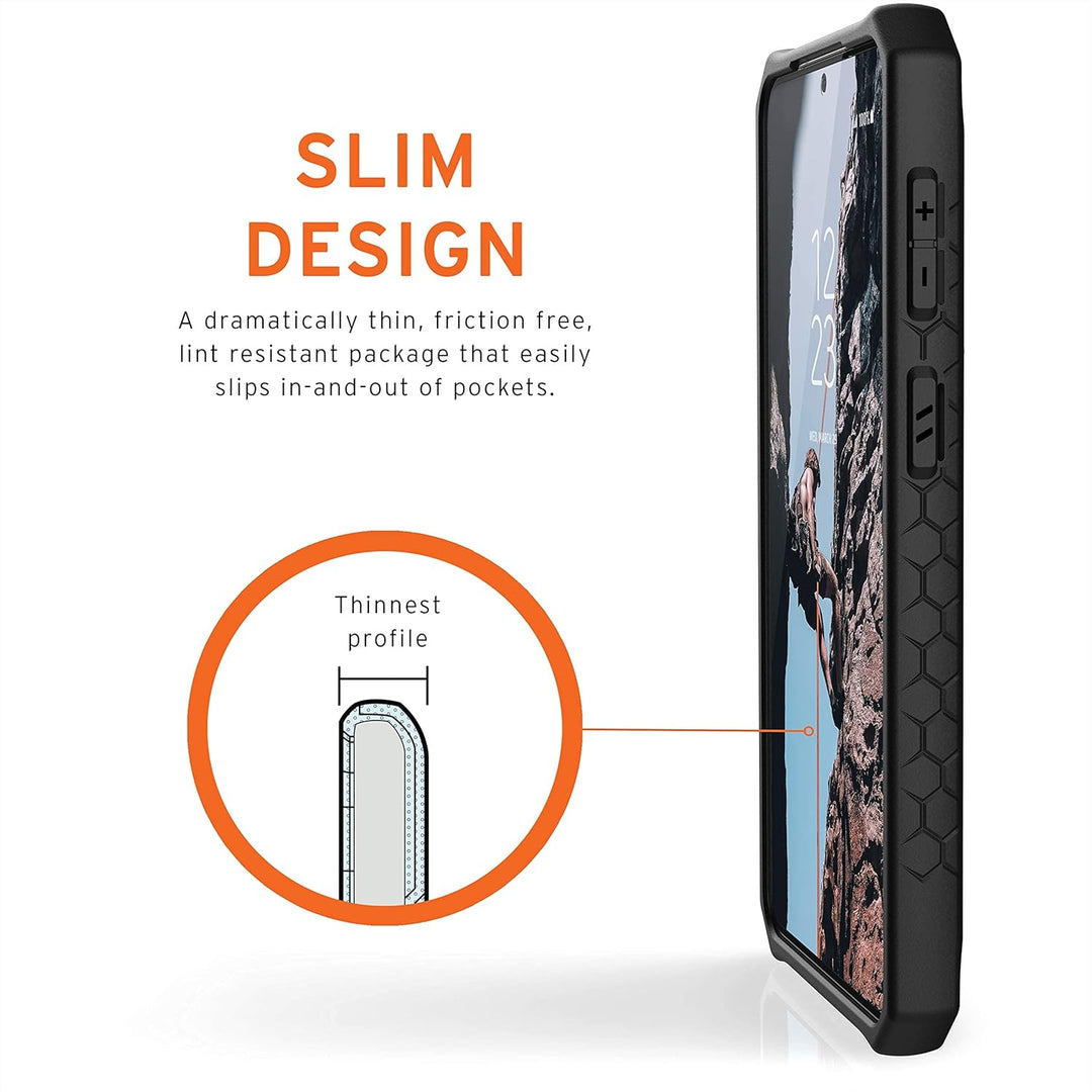 Urban Armor Gear Monarch Hülle Samsung Galaxy S21+ 5G (6,7" Zoll) Cover (Wireless Charging kompatibe