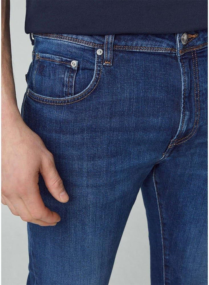 Hackett London Herren Lt Wash Denim Jeans 31W / 30L Blau (Lt Denim), 31W / 30L Blau (Lt Denim)
