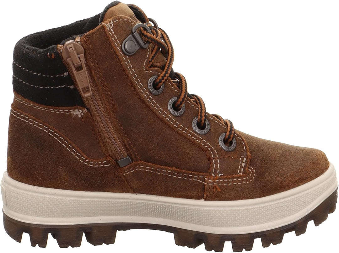 Superfit Jungen Tedd Warm Gefütterte Gore-tex Schneestiefel 27 EU Braun 3020, 27 EU Braun 3020