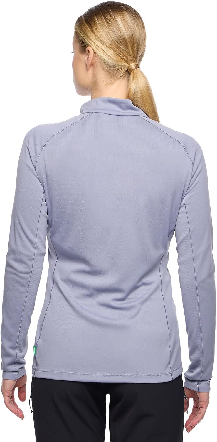 VAUDE Women's Larice Light Shirt II - Langarmshirt Damen - Funktionsshirt Damen, 34 Dark Iris