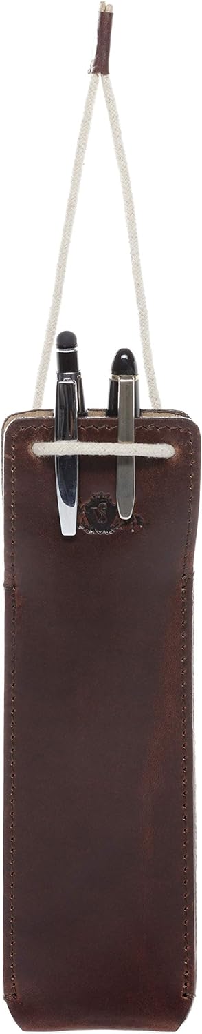 SID & VAIN Etui Big Tony aus Premium Leder I Federmappe für Herren und Damen I Schlampermäppchen bra