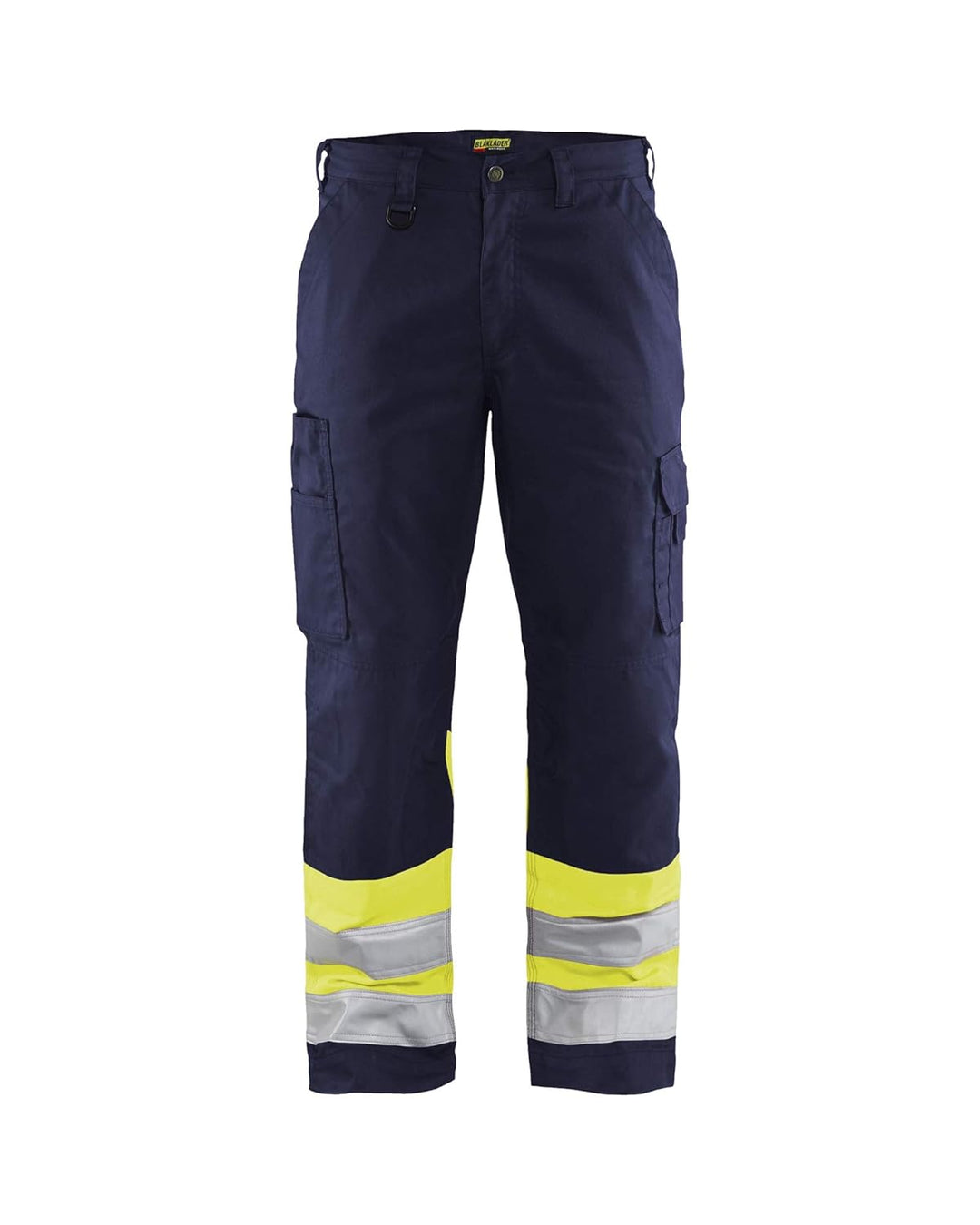 Blaklader 15641811 Hose mit hoher Sichtbarkeit, Marineblau/Gelb, grootte C50 C50 Navy Blue / Yellow,