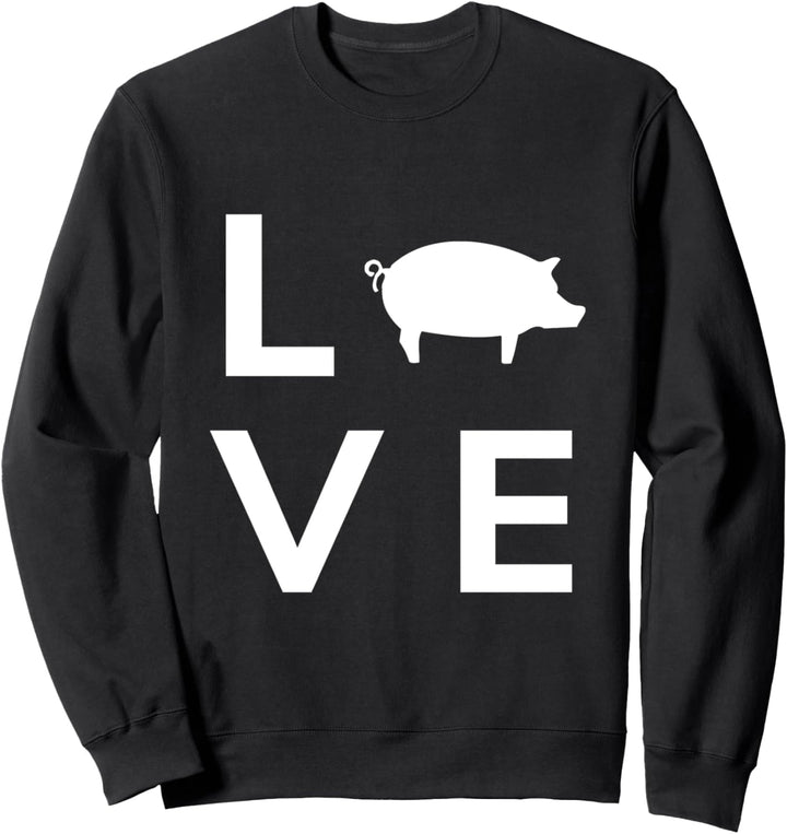 Landwirtschaft Landwirt Schweine-Bauer Ferkel Geschenk Sweatshirt
