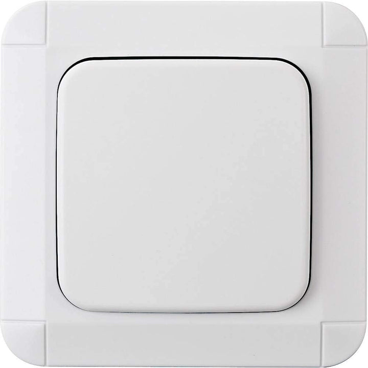 Brennenstuhl BrematicPRO Smart Home Wandschalter für innen und aussen (Funk-Wandtaster zum Kleben od
