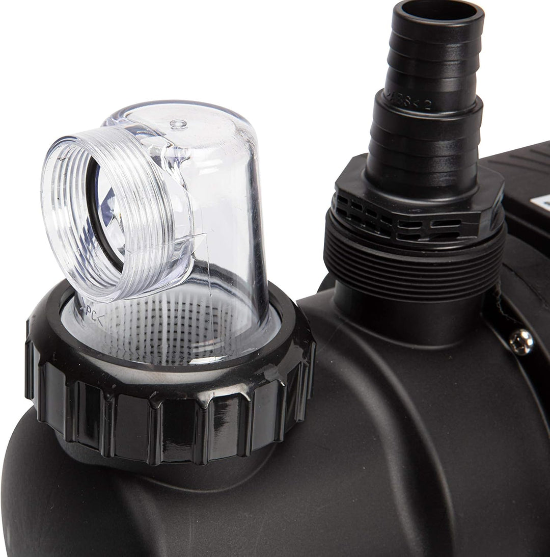 Steinbach Filterpumpe SPS 50-1 – 040921 – Hochwertige Filterpumpe aus Kunststoff für Pools mit bis z