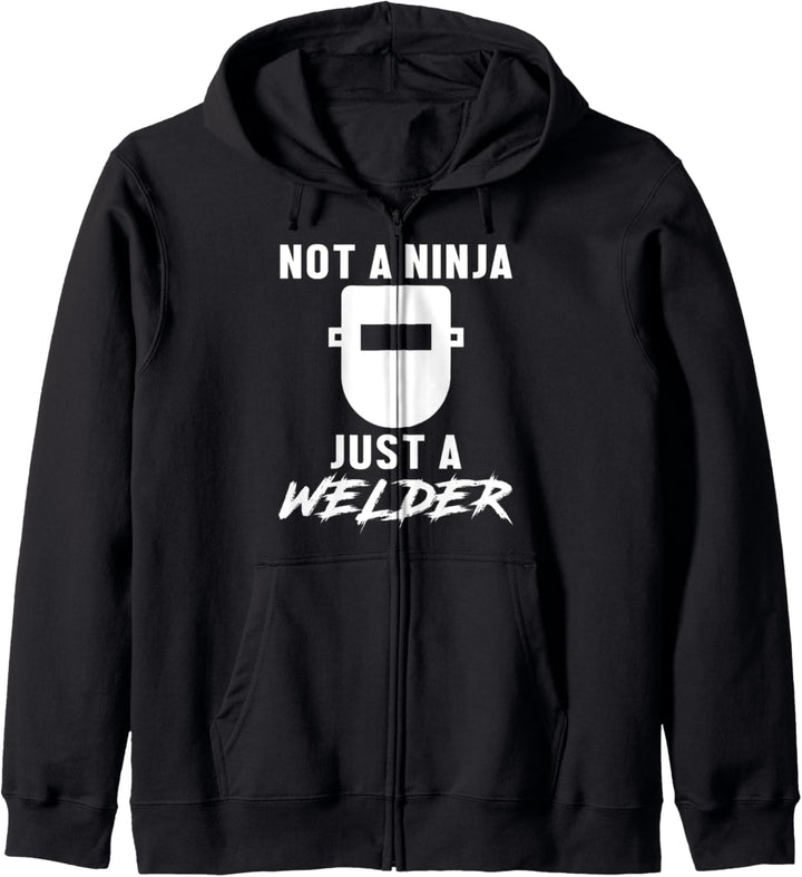 Kein Ninja Nur Schweissen Schweisser Schweissfachingenieur Kapuzenjacke
