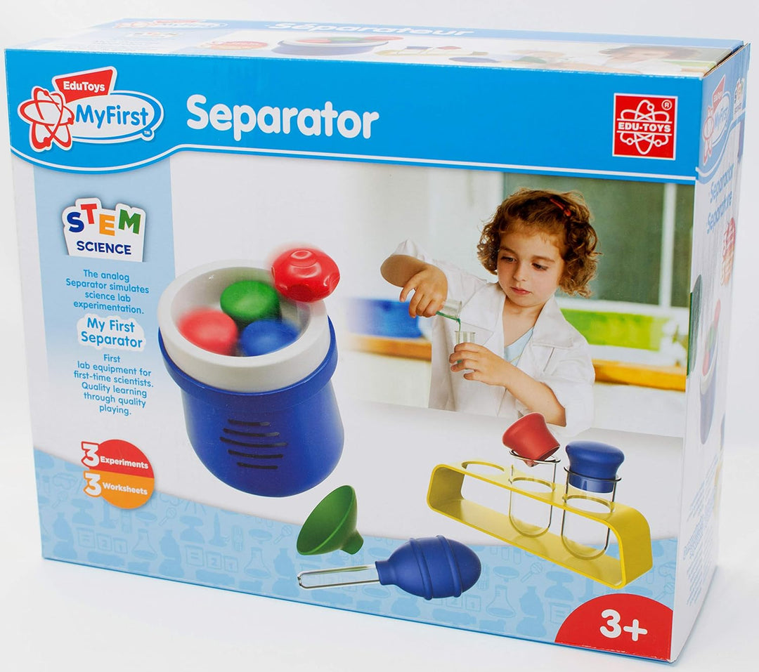 EDU-TOYS Meine erste Zentrifuge – Experimentierkasten für Kleinkinder mit bebildertem Handbuch in de
