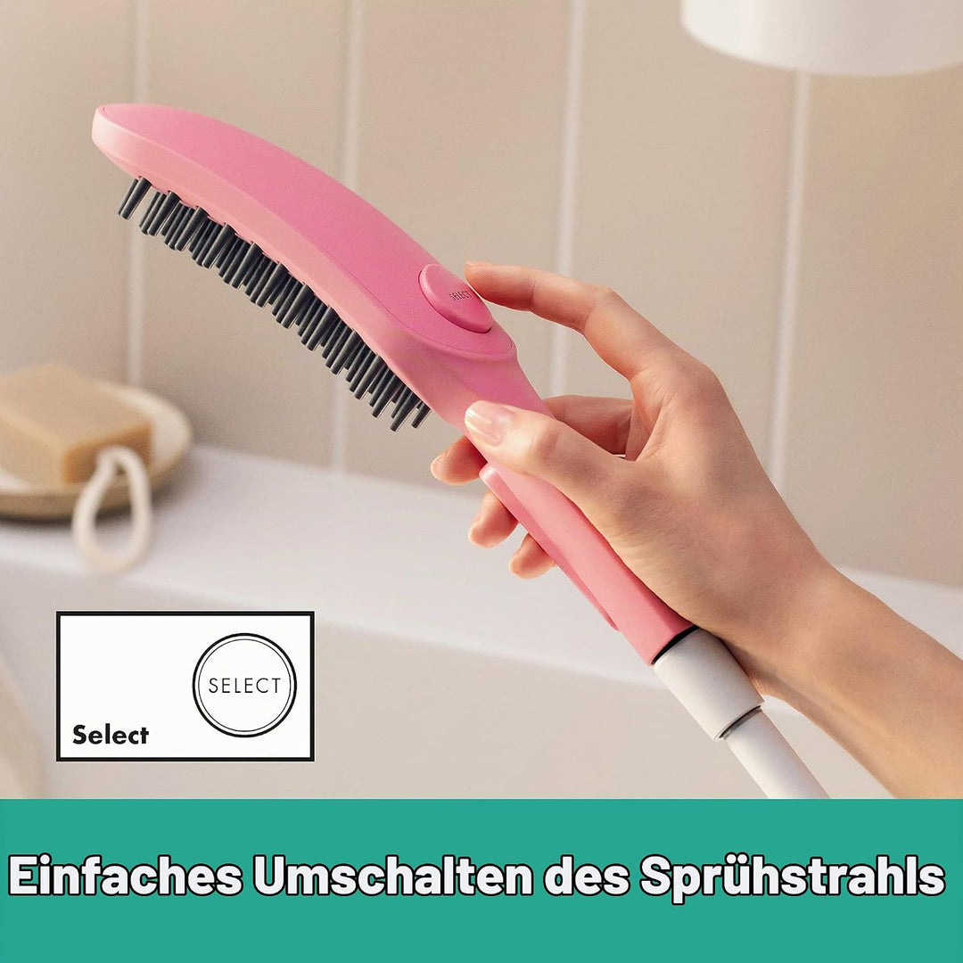 hansgrohe Hundedusche DogShower, Brause wassersparend mit 3 Strahlarten zur Fellpflege von Hunden un