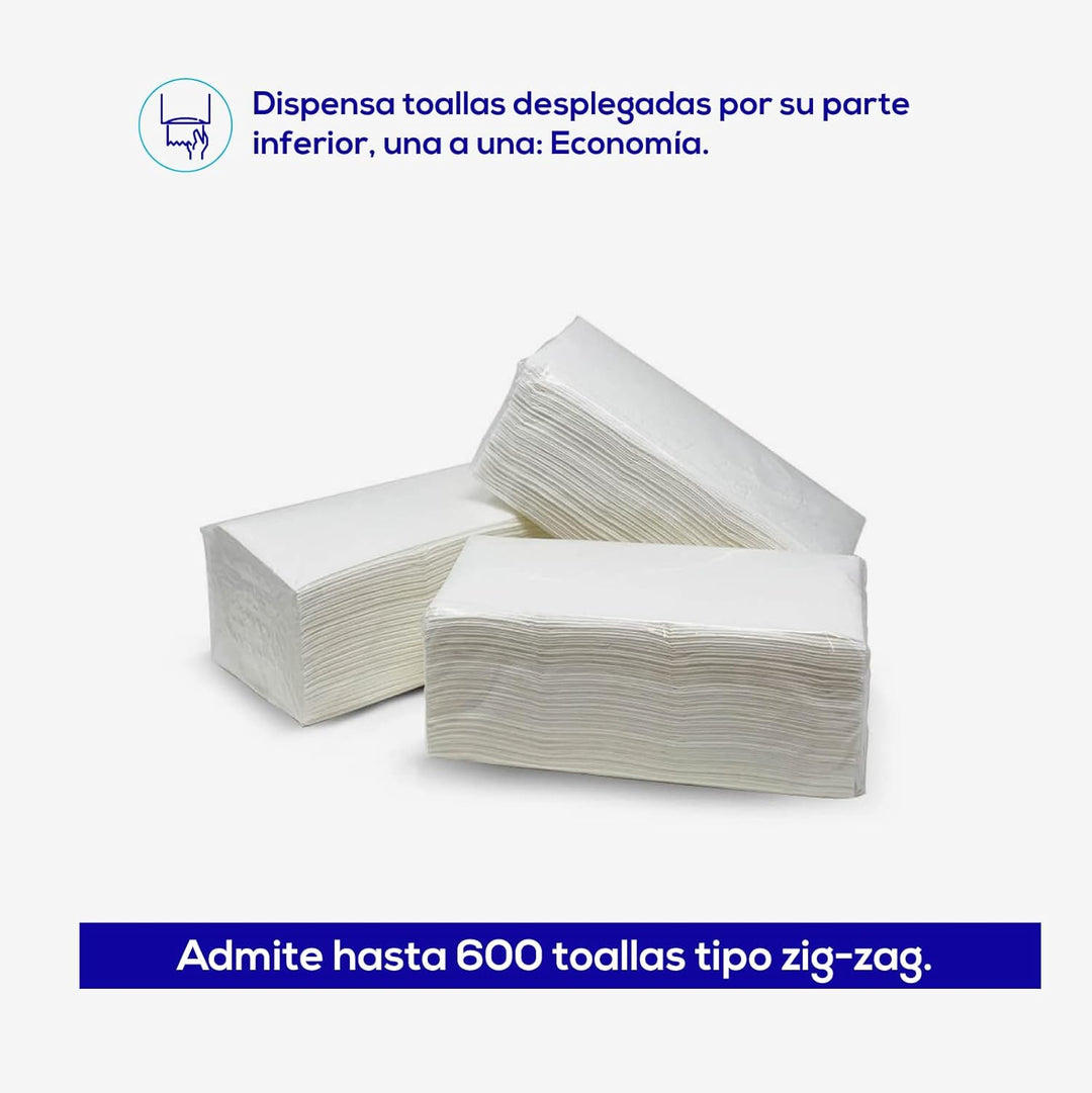 Jofel AH25000 - HANDTUCHSPENDER Z-FALZ FUTURA (Z-600) SATINIERTEM EDELSTAHL