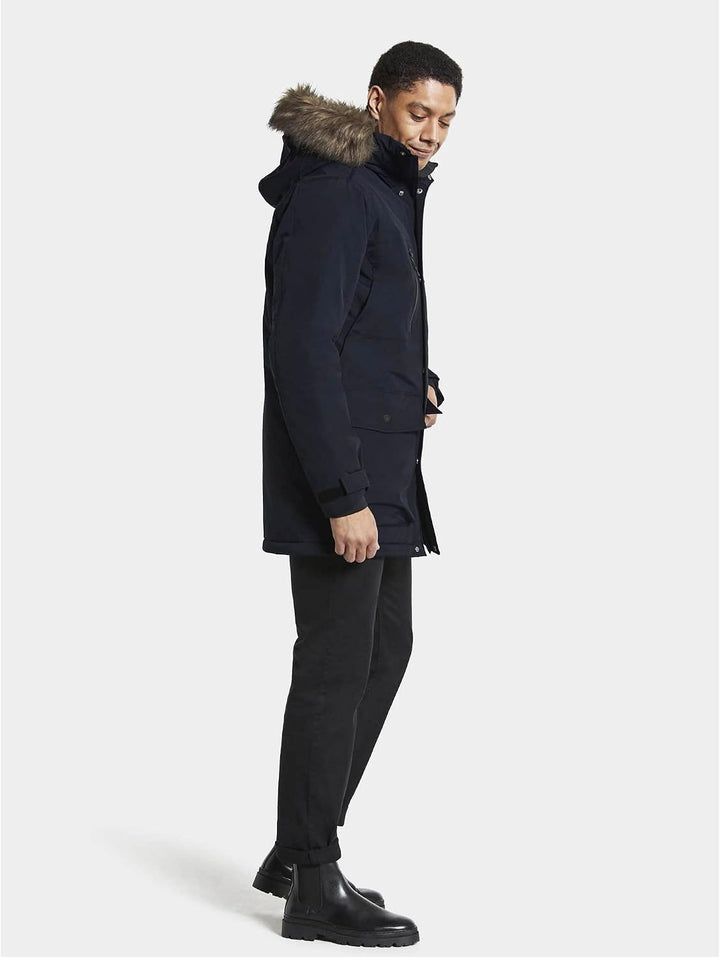 Didriksons Herren Winterjacke FREDRIK PARKA Einheitsgrösse Dunkelblau, Einheitsgrösse Dunkelblau