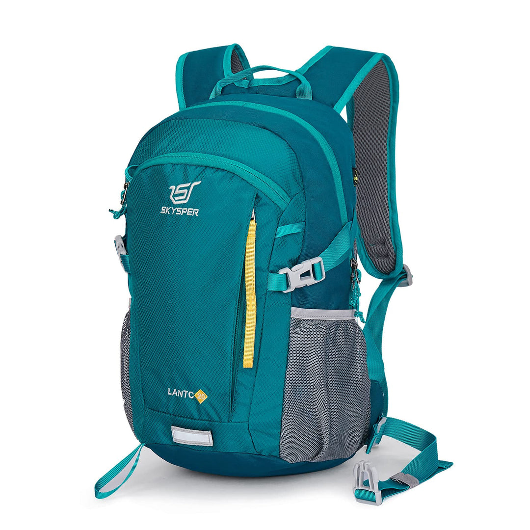 SKYSPER LANTC 20 Leicht Wanderrucksack 20L Klein Rucksack mit Rückenbelüftung Trekkingrucksack aus a