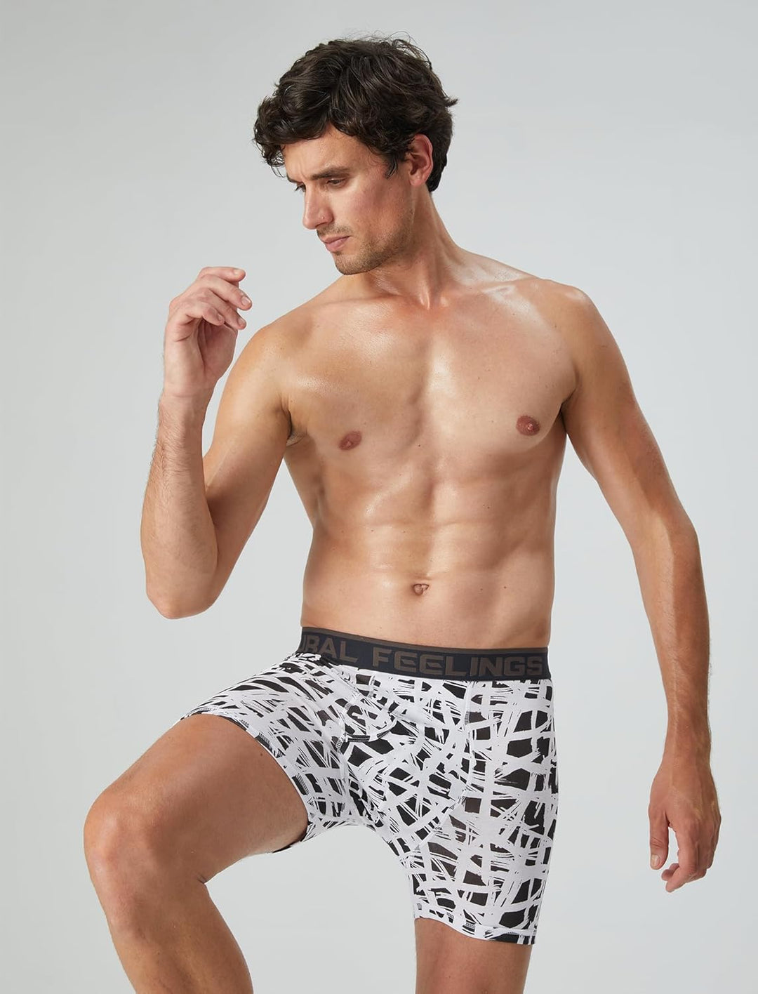 Lovemist Baumwolle Boxershorts Herren Klassische Ausgabe Boxershorts Männer Unterwäsche Pack S A:meh