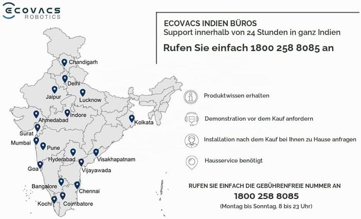 ECOVACS Wischtücher (Wiederverwendbar), 3 Stück – Original Zubehör für DEEBOT OZMO 920 &amp; 950, D-CC3H