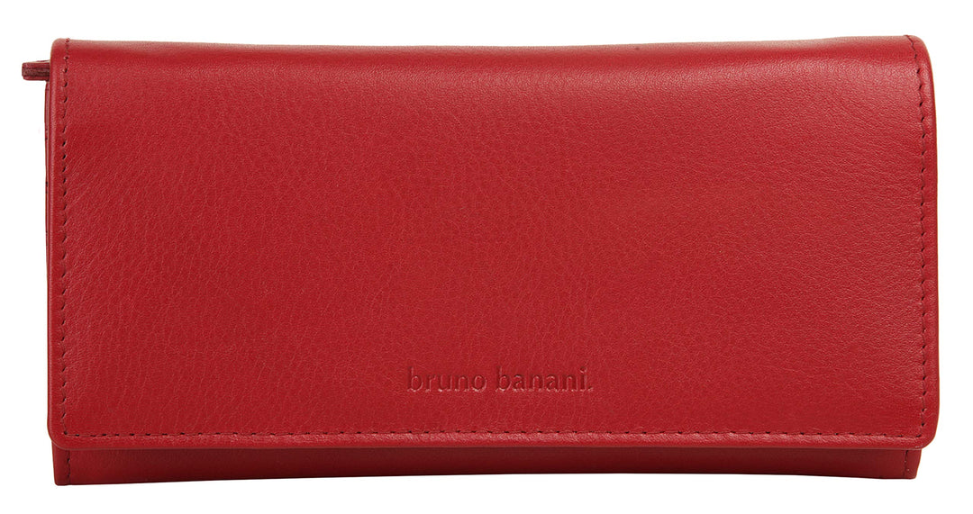 bruno banani Geldbörse Echt Leder rot Damen - 020576, Rot