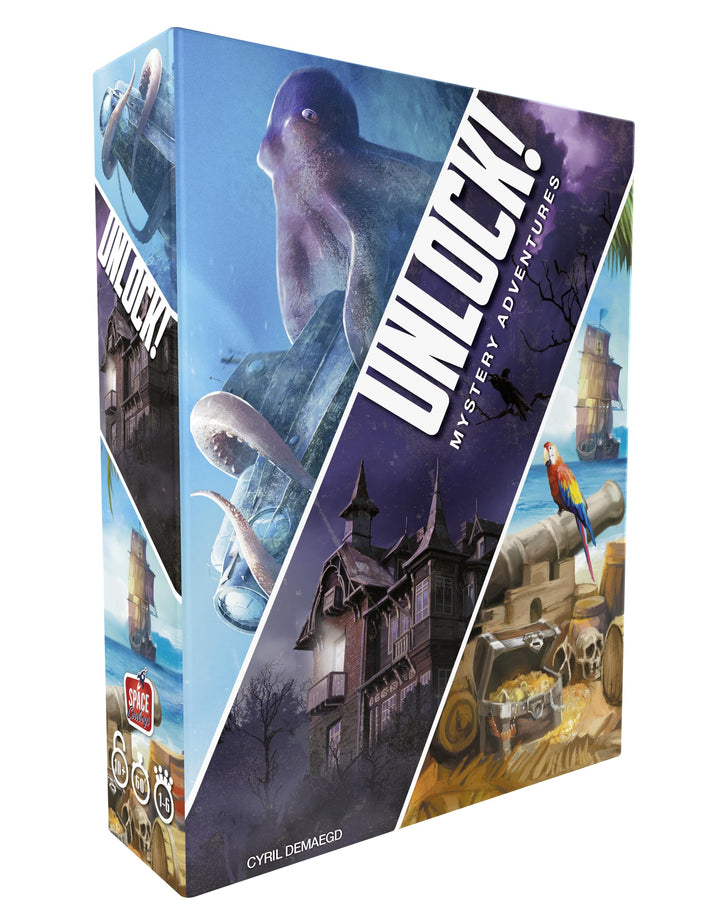 Space Cowboys ASMSCUNLOCK02EN Unlock 2 Mystery Adventures Game, English Schalte 2 frei! - Mystery Ad