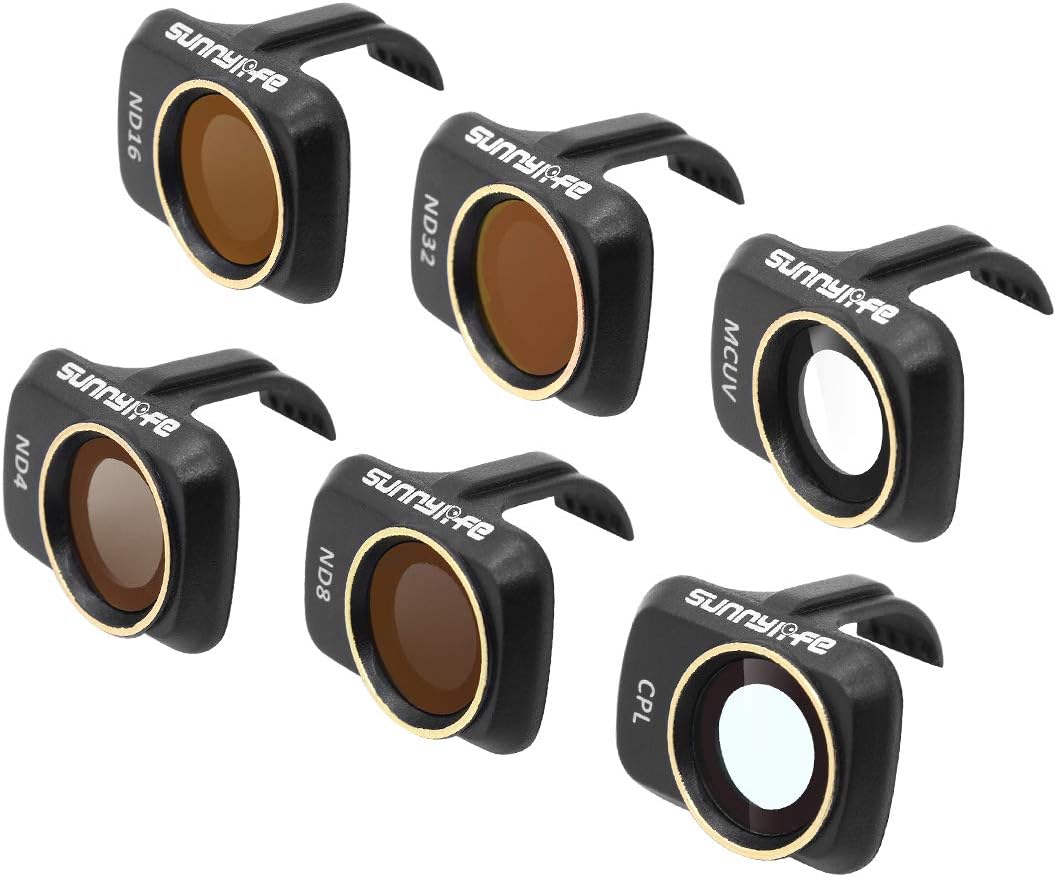Hensych Kameraobjektivfilter für Mavic Mini/Mavic Mini 2/Mini SE Drone, MCUV CPL ND NDPL Filter Hohe