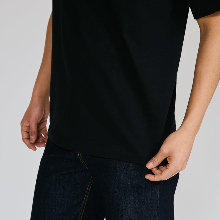 Hanes Beefy-t Herren-T-Shirt, schweres Baumwoll-T-Shirt, 1er- oder 2er-Pack, Big & Tall-Übergrösse A