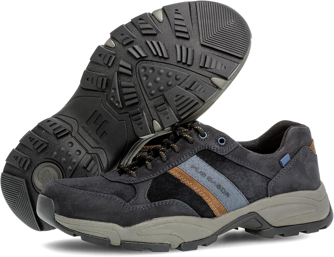 Pius Gabor Herren Sneaker Low,Halbschuhe,Wechselfussbett,zertifiziertes Leder,Freizeitschuhe,Turnsch