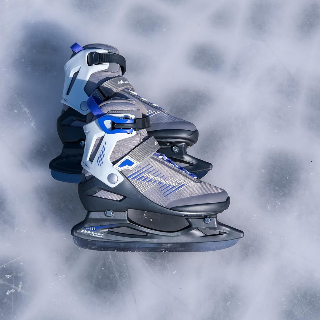 Bladerunner Igniter Ice W Allround-Schlittschuh für Freizeitläufer, Damen, Silber/Blau 42 (UK: 8 / U