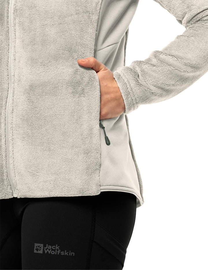 Jack Wolfskin Damen Rotwand Fz W Fleece-Jacke XL dove, XL dove