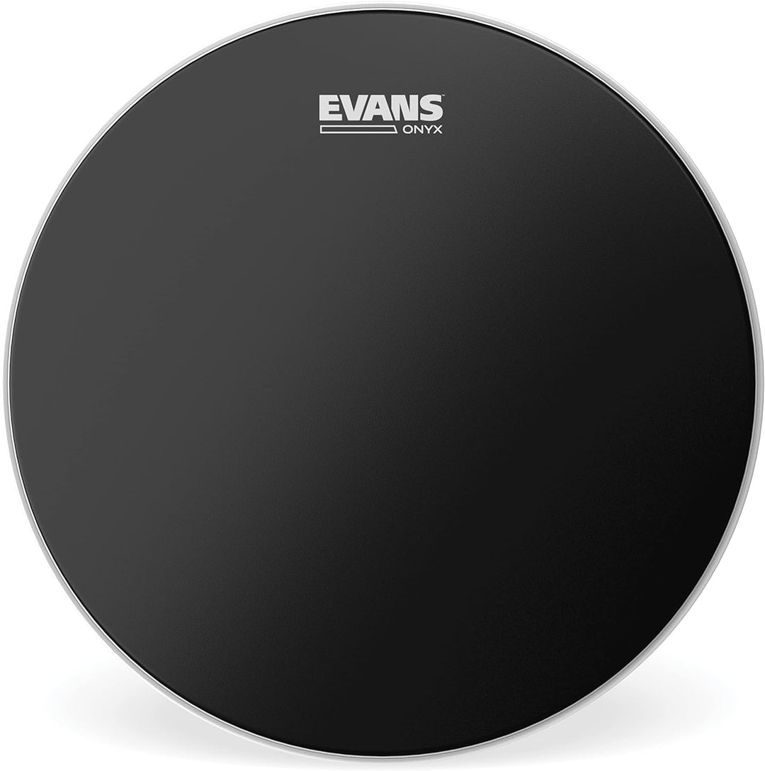 Evans B12ONX2 30,48cm (12 Zoll) Tomfell Onyx zweilagig 0,19mm, schwarz 12 inch, 12 inch