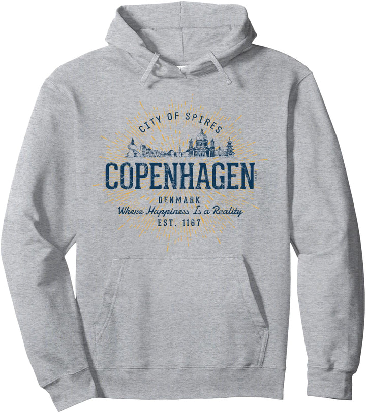Dänemark Retro Style Vintage Kopenhagen Pullover Hoodie