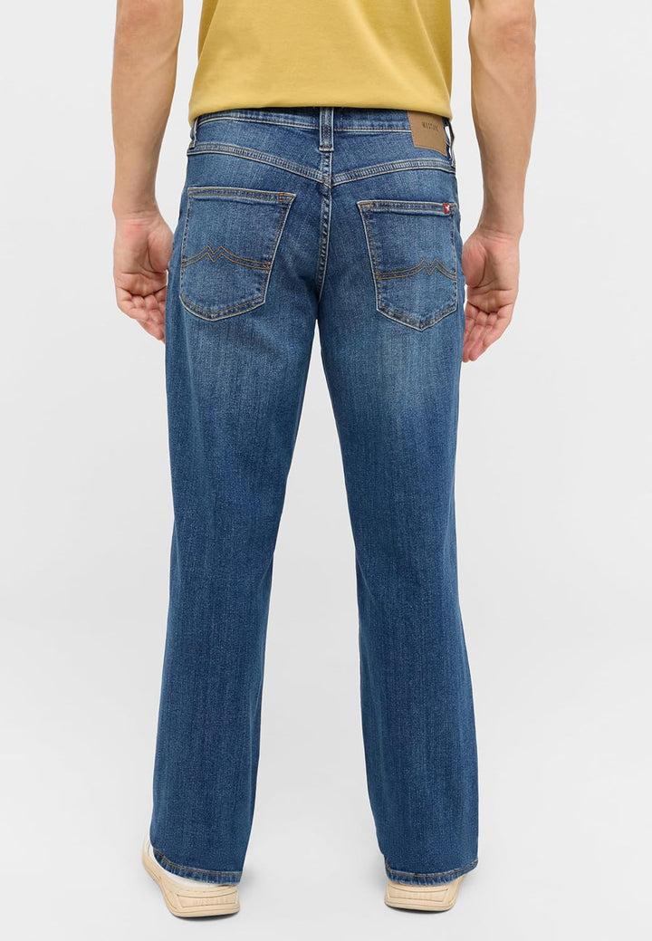 MUSTANG Jeans Herren Stretch Big Sur Regular 32W / 34L Blau, 32W / 34L Blau