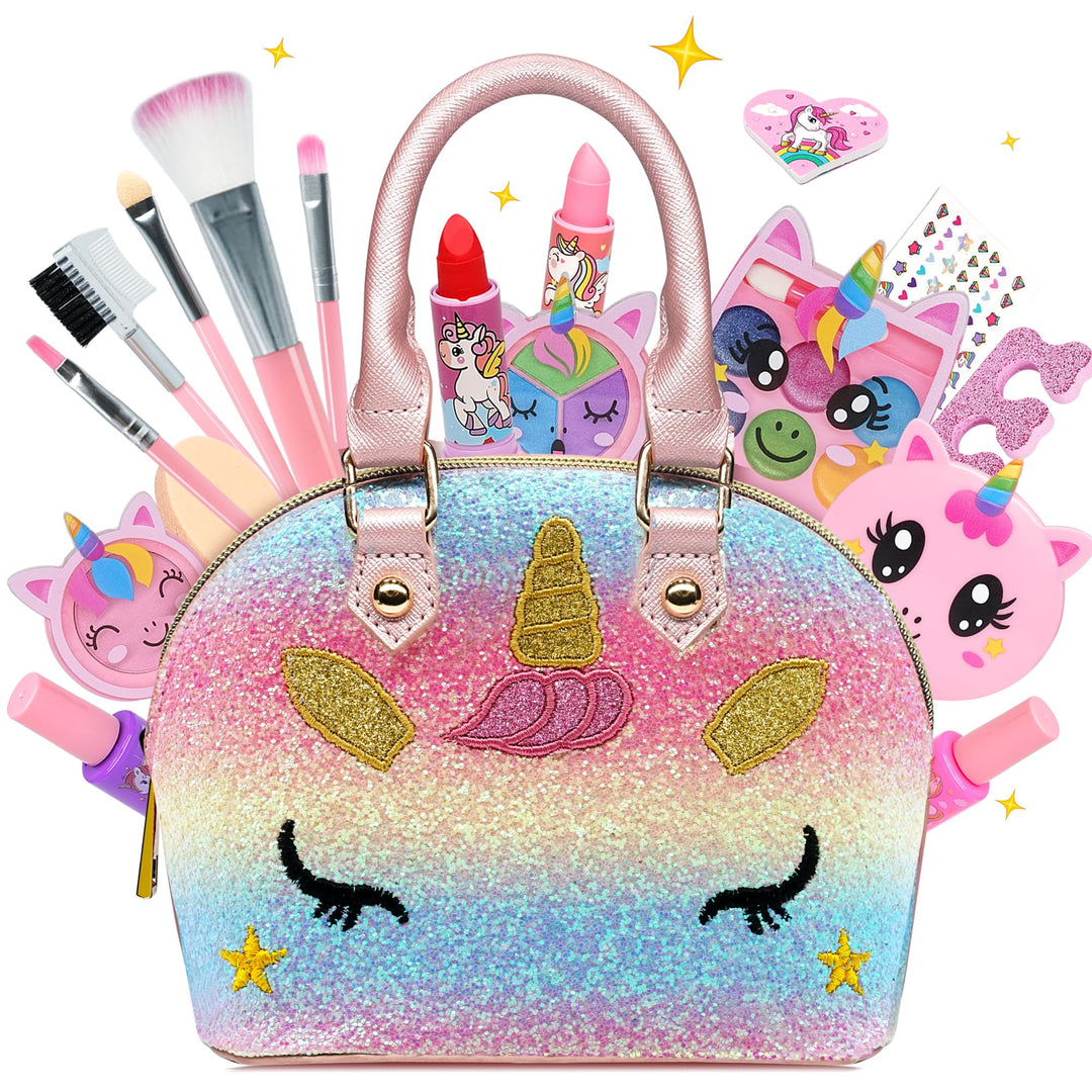 Kinderschminke Set M채dchen Kinder Make Up Set Kinder Schminkkoffer M채dchen Spielzeug,Kinder Schminks