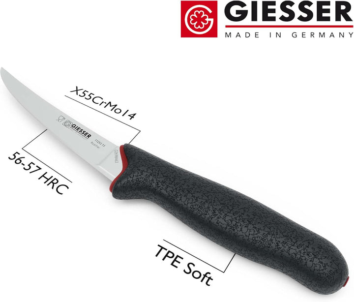 Giesser seit 1776 - Made in Germany - Ausbeinmesser rutschfest PrimeLine, 13 cm Klinge sehr flexibel