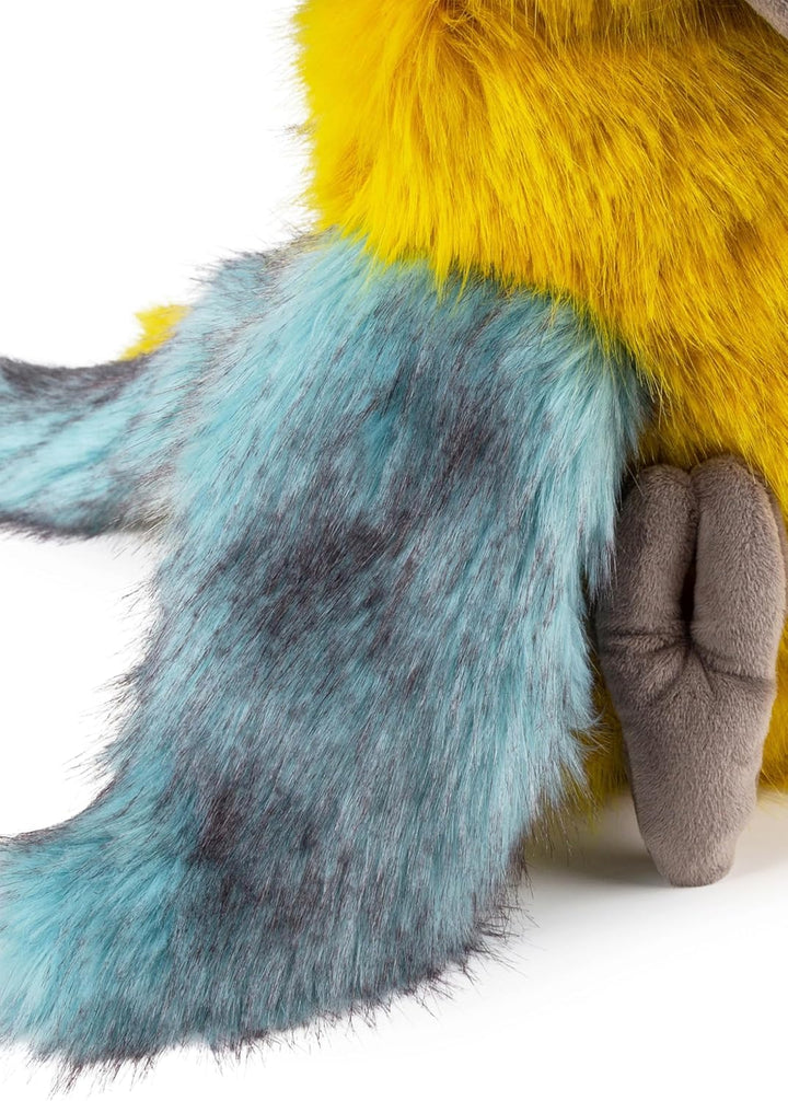 Sigikid Kuscheltier Handpuppe Papagei Cuddly Talkies Stofftier Begleiter Tröster Freund Plüschtier B