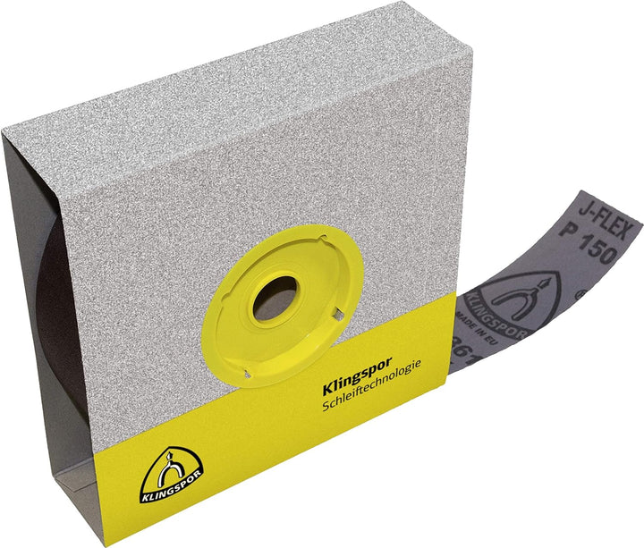Klingpsor 3913 KL 361 JF, Schleifleinen, braun, 100X50000, 40, 1