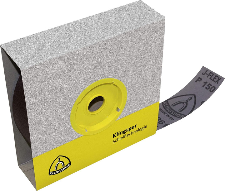 Klingpsor 3947 KL 361 JF, Schleifleinen, braun, 115X50000, 120, 1