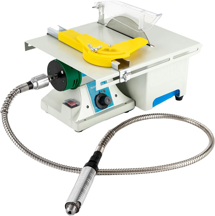 5-in-1 Edelstein Polierschleifmaschine, 750W Schleifmaschine Elektrische Poliermaschine (800-10000RP