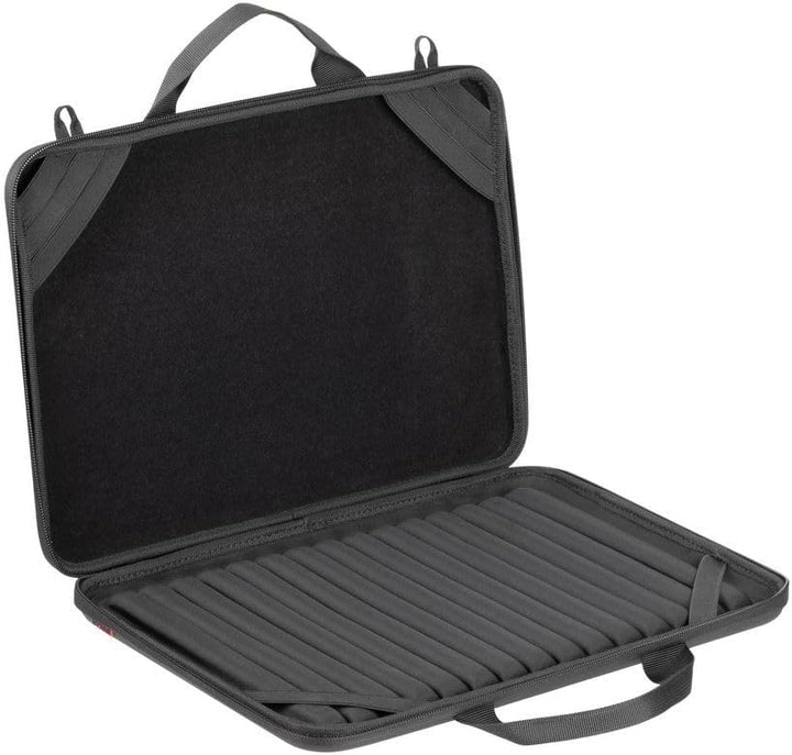 Rivacase Hartschalentasche für Laptops von 11,6 bis 15,3 Zoll - wasserabweisende Notebooktasche komp