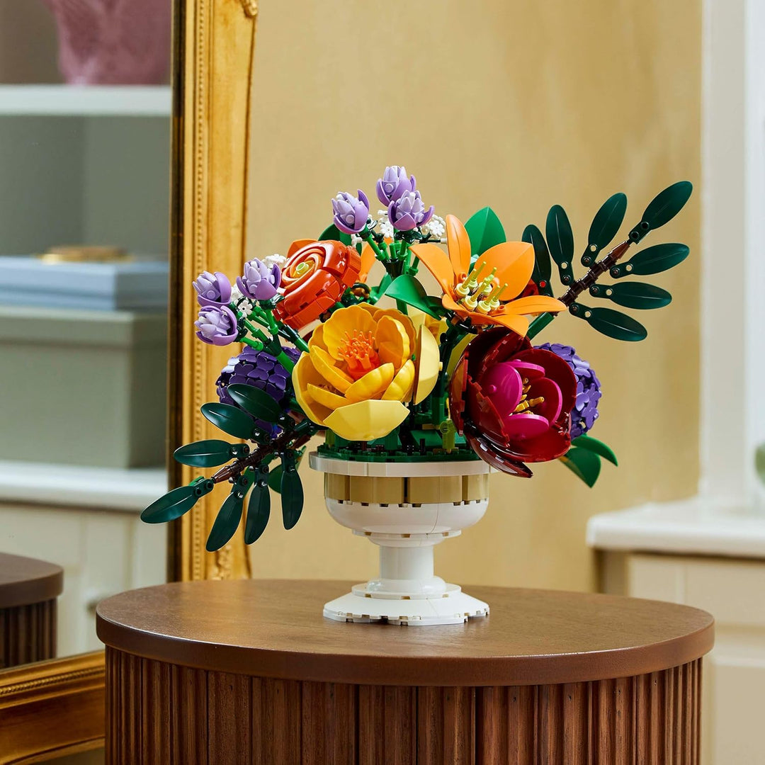LEGO Botanicals Blumengesteck (10345); Blumen-Deko; Bauset für Erwachsene; Geschenk