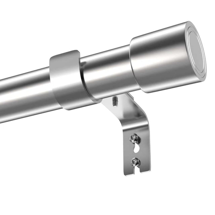 Gardinenstange Ausziehbar Vorhangstangen Curtain Rod Stange für Vorhänge Erstellbare Länge mit Kappe