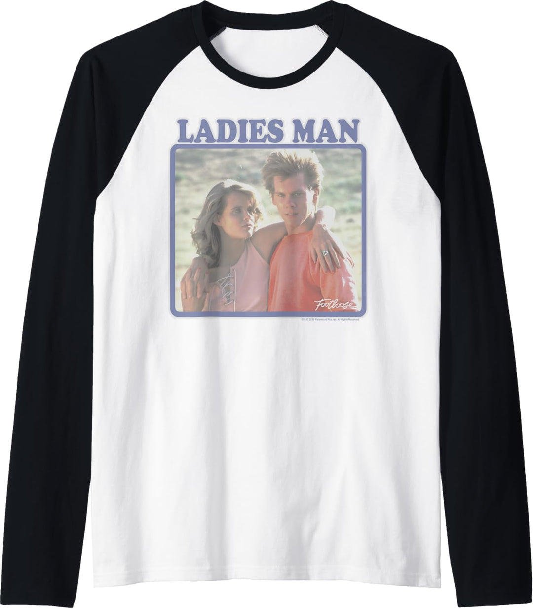 Footloose Ren McCormack Ladies Man Portrait Raglan