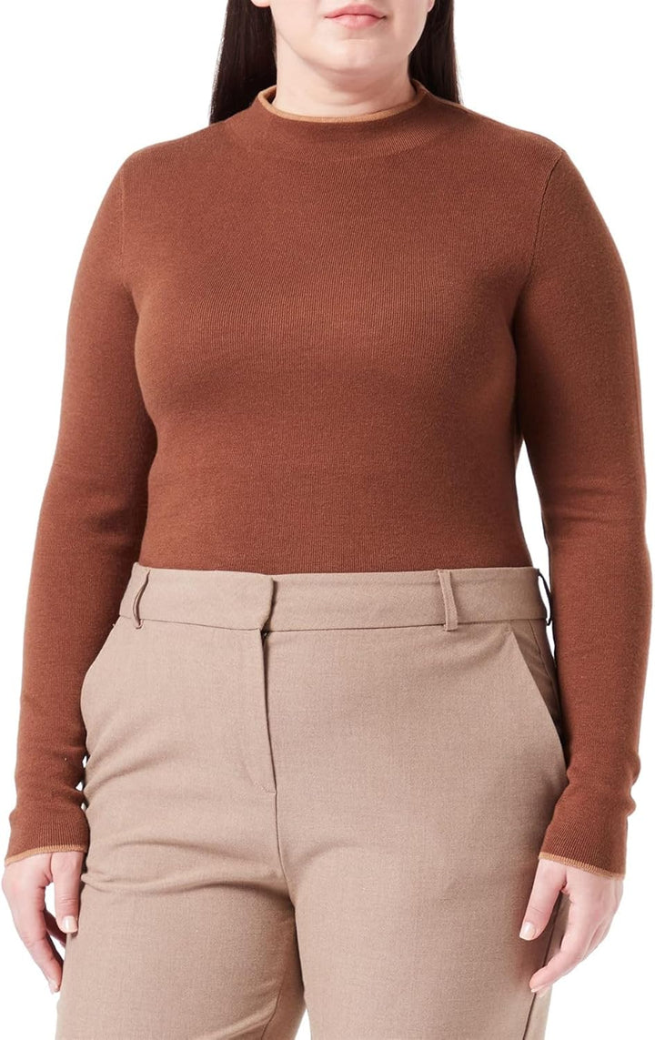 s.Oliver Damen Pullover 44 Braun, 44 Braun