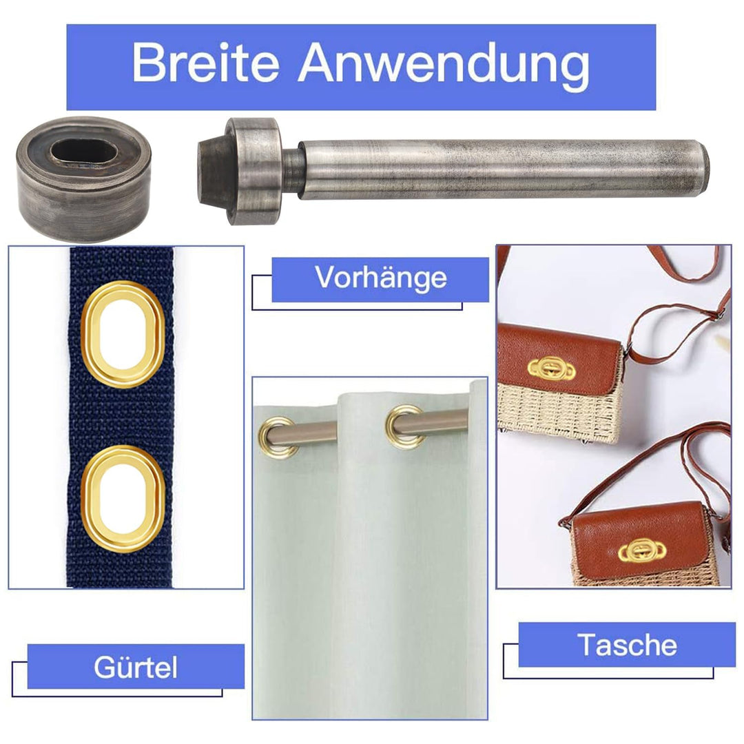 Ösen werkzeug Öse Locher Ösenwerkzeuge Ösenwekzeug Einschlagwerkzeug Ösenwerkzeug Metallösen Ovalöse